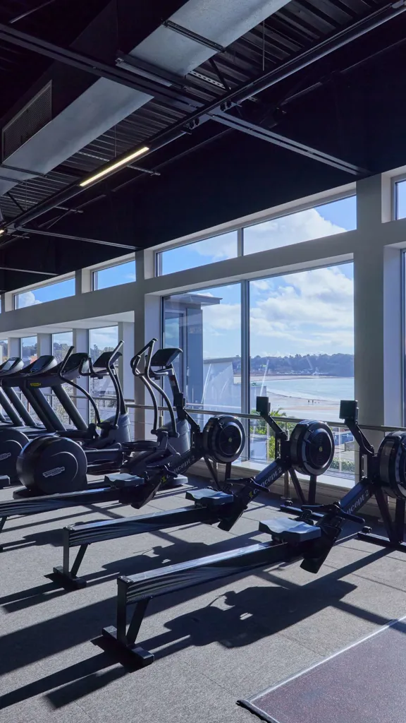 Our State of The Art Gym Overlooking the Sea