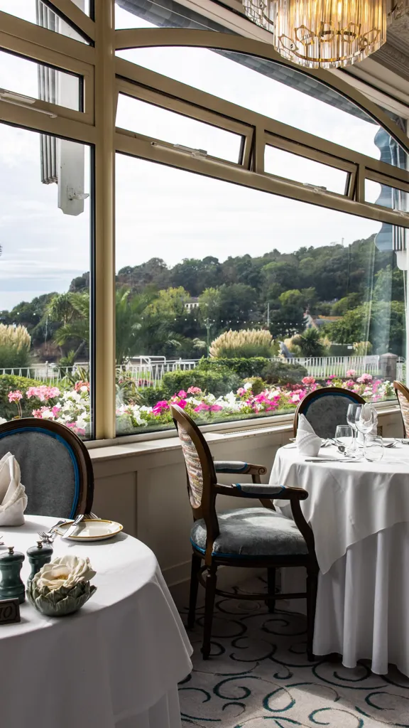 dining in the restaurant